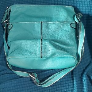 Giani Bernini Turquoise Crossbody Bag